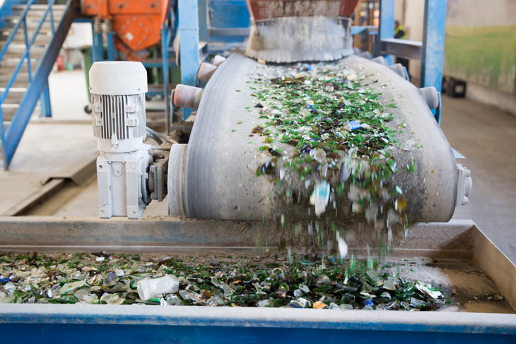 Imagen de cómo reciclar vidrio: en esta imagen se muestra cómo reciclar vidrio de forma adecuada.